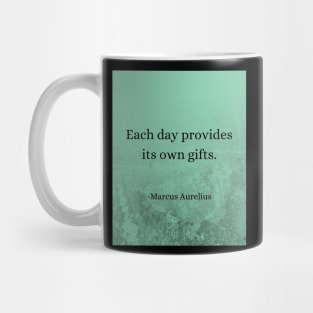 Daily Gifts: Embracing Stoic Wisdom by Marcus Aurelius Mug